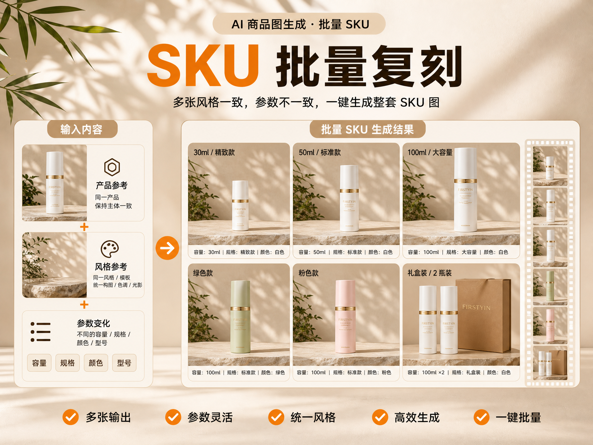 SKU 批量复刻